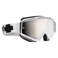 Spy Optic Omen MX Goggle White w/Smoke/Silver Mirror Lens