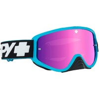Spy Optic Woot Race MX Goggle Slice Blue w/Smoke/Pink Spectra Lens