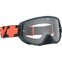 Spy Optic Woot MX Goggle Maze Orange w/Clear Anti-Fog Lens