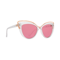 Spy Optic Julep Sunglasses Matte Crystal w/Rose Lens