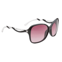 Spy Optic Fiona Sunglasses Black/Clear w/Merlot Fade Lens