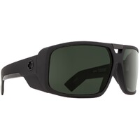 Spy Optic Touring Sunglasses Soft Matte Black w/Happy Grey Green Lens