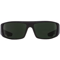 Spy Optic Logan Sunglasses Black w/Happy Gray Green Lens