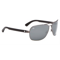 Spy Optic Showtime Sunglasses Antique Silver/Black w/Gray Green Polar Lens