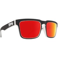Spy Optic Helm Sunglasses Whitewall w/Happy Gray Green/Red Spectra Lens
