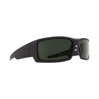 Spy Optic General Sunglasses Soft Matte Black w/Happy Gray Polar Lens