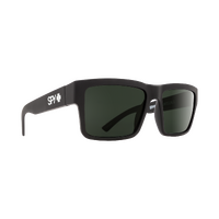 Spy Optic Montana Sunglasses Soft Matte Black w/Happy Gray Green Lens