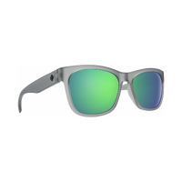 Spy Optic Sundowner Sunglasses Matte Translucent Smoke w/Grey/Green Spectra Lens