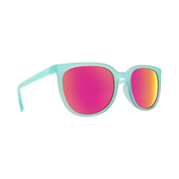 Spy Optic Fizz Sunglasses Translucent Seafoam w/Grey/Pink Spectra Lens