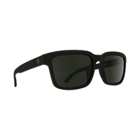Spy Optic Helm 2 Sunglasses Matte Black w/Happy Gray Green Polar Lens