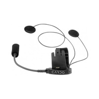 Cardo Half Helmet Audio & Microphone Kit for Q2/TEAMSET/SOLO