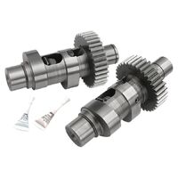 S&S Cycle 585GE Gear Drive Easy Start Camshaft Kit for Harley-Davidson Big Twins 07-16/Dyna 2006 Models