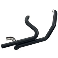 S&S Cycle Power Tune Dual Headers Black for Harley-Davidson Big Twin 95-08 Models