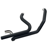 S&S Cycle Power Tune Dual Headers Black for Harley-Davidson Touring 09-'16 non-catalyst & Tri Glide 09-'16 Models