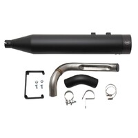 S&S Cycle Shadow Pipe Black for Harley-Davidson Touring 95-08 Models w/S&S Sidewinder 2-1 Exhaust