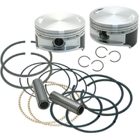 S&S Cycle 106" Forged Stroker Pistons Standard for Harley-Davidson Big Twins 99-16 Models