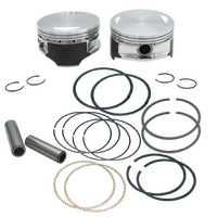 S&S Cycle 106" Forged Stroker Pistons +.010" for Harley-Davidson Big Twins 99-16 Models