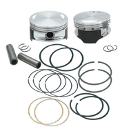 S&S Cycle 106" Forged Stroker Pistons +.005" for Harley-Davidson Big Twins 99-16 Models