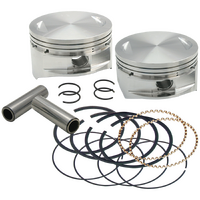 S&S Cycle 4" Bore Forged Pistons for S&S V100" & V107" Engines