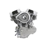 S&S Cycle SS106-0821 93ci Alternator/Generator Style Panhead Engine Natural