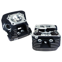 S&S Cycle SS106-3240 89cc Cylinder Head Kit Black for Twin Cam 06-Up/Touring 08-Up Models w/Throttle-by-Wire
