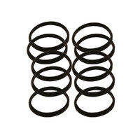 S&S Cycle SS16-0243 Intake Manifold Seal Black for Big Twin 84-Up/Sportster 86-21 (10 Pack)