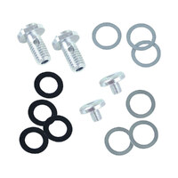 S&S Cycle SS17-0486 Breather Conversion Kit for Big Twin 93-99 w/Super E & G Carburettors
