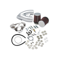 S&S Cycle SS170-0086 Single Bore Tuned Induction Kit Chrome for Big Twin 84-06 w/Super E/G Carburettor
