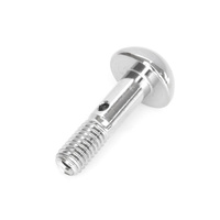 S&S Cycle SS170-0506 Polished Breather Bolt Stainless Steel for Stealth Air Cleaners