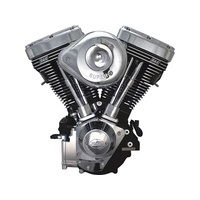 S&S Cycle SS31-9885 124ci Evo Engine Black