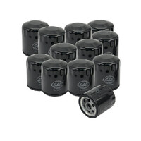 S&S Cycle SS310-0239 Oil Filters Black for Softail 84-99/Sportster 84-Up/FXR 83-94/Touring 80-98/Buell 95-02 (Box of 12)