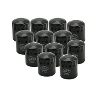 S&S Cycle SS310-0241 Oil Filters Black for Twin Cam 99-17/Milwaukee-Eight 17-Up (Box of 12)