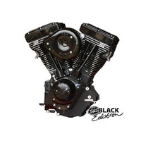 S&S Cycle SS310-0828 111ci Evolution Black Edition Engine