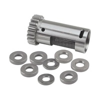 S&S Cycle SS33-4250 Standard Steel Rotary Breather Gear Kit w/Shims for Big Twin Late 77-99