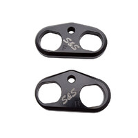 S&S Cycle SS330-0655 Tappet Cuffs Black for Milwaukee-Eight Touring 17-Up/Softail 18-Up