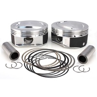 S&S Cycle SS920-0114 Standard Bore High Compression Pistons w/10.6:1 Compression Ratio for CVO Twin Cam 07-17 w/110ci Engine S Models w/110ci Engines