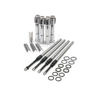 S&S Cycle SS930-0023 Quickee Adjustable Pushrods Chrome for Sportster 04-21