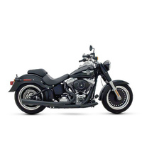 SuperTrapp ST-827-71572 SuperMeg 2-into-1 Exhaust Black for Softail 86-17