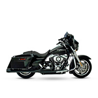 SuperTrapp ST-827-71580 SuperMeg 2-into-1 Exhaust Black for Touring 10-16