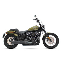 SuperTrapp ST-827-74684 FatShot 2-into-1 Exhaust Black for Softail 18-Up