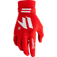 Shift 2021 Black Label Invisible Red/White Gloves