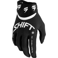 Shift 2021 White Label Bliss Black/White Gloves