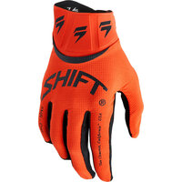 Shift 2021 White Label Bliss Bold Orange Youth Gloves