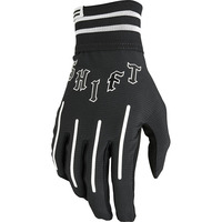 Shift White Label Flare Black/White Gloves