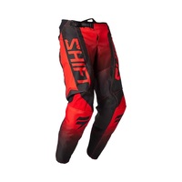 Shift 2023 White Label Posn Fluro Red Youth Pants