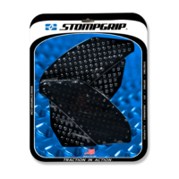 Stompgrip Volcano Tank Grips Black for Yamaha YZF-R1 09-14
