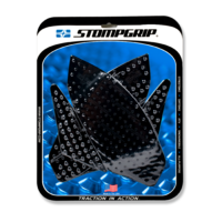 Stompgrip Volcano Tank Grips Black for Honda CB400F/CB500F/CBR400R/CBR500R 13-15 Models