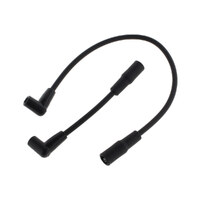 Standard Motorcycle Products STD-MC-SPW11 Spark Plug Wire Set Black for Dyna 99-17