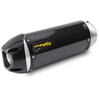 Two Brothers S1R Slip-On Mufflers Carbon for Honda CBR500R/CB500F 16-18