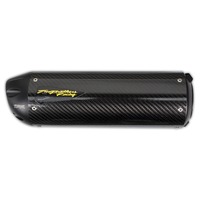 Two Brothers Hurricane Slip-On Mufflers Carbon for Honda Grom 17-20